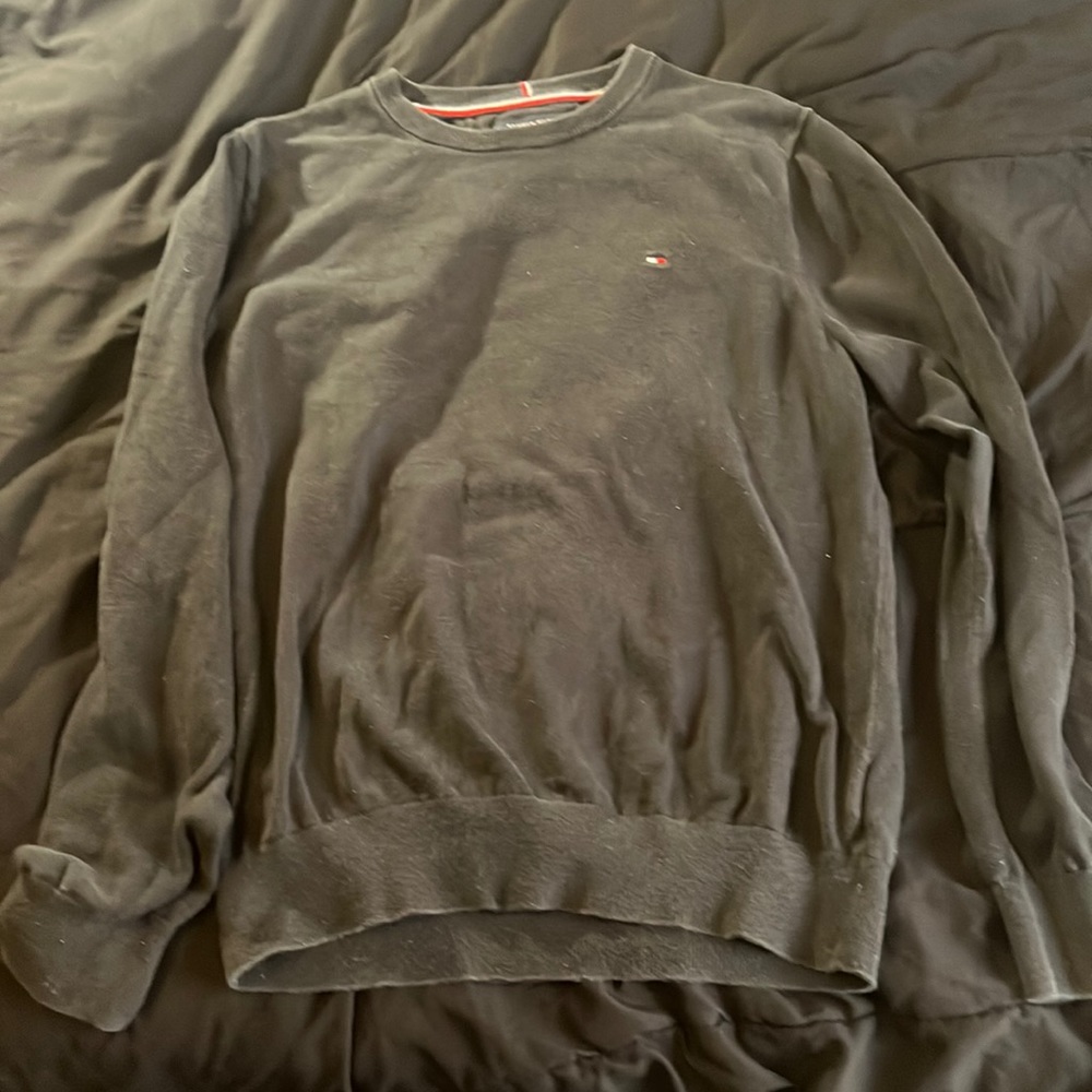 Men’s Tommy Hilfiger Crewneck Sweatshirt (black)